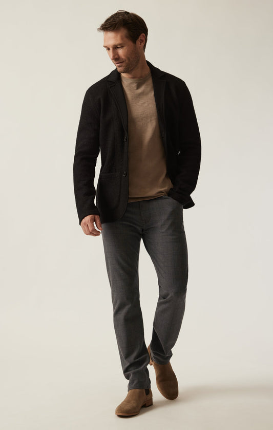 34 Heritage Courage Straight Leg Pants in Brown Elite Check