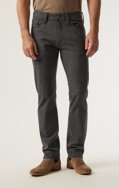 34 Heritage Courage Straight Leg Pants in Brown Elite Check