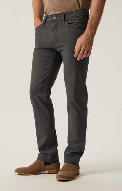 34 Heritage Courage Straight Leg Pants in Brown Elite Check