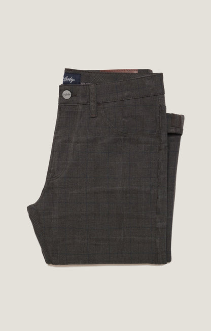 34 Heritage Courage Straight Leg Pants in Brown Elite Check