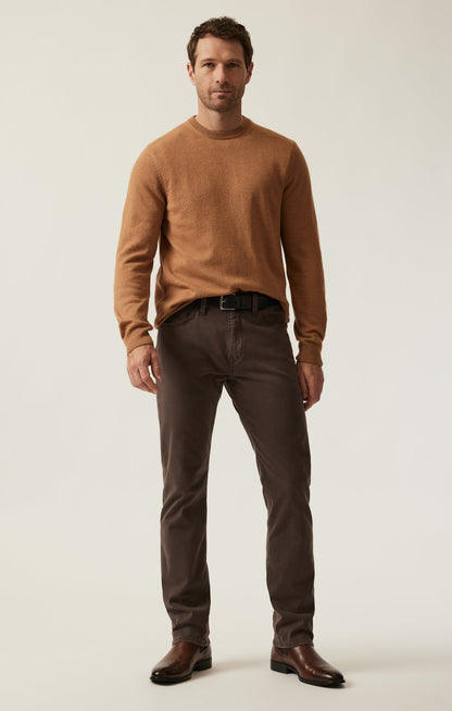 34 Heritage Courage Straight Leg Pants in Oak Twill