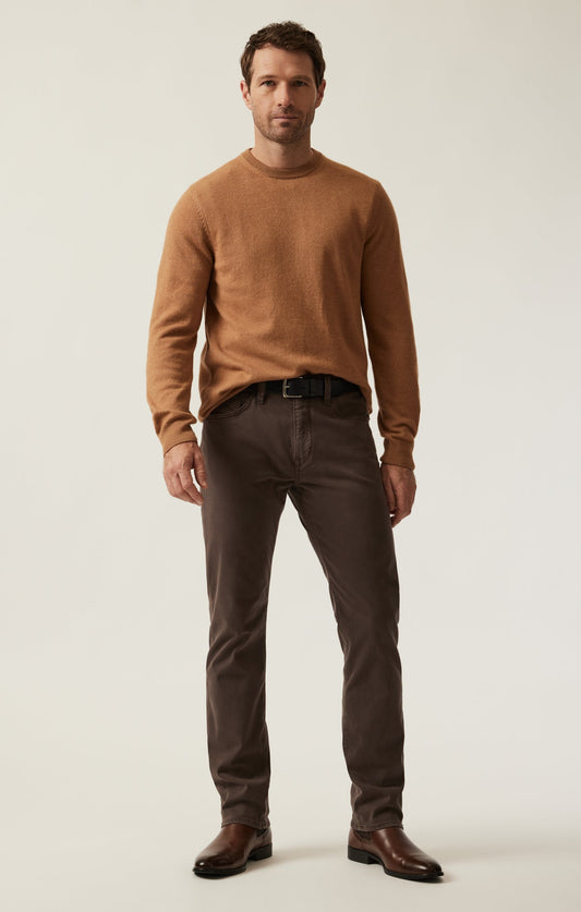 34 Heritage Courage Straight Leg Pants in Oak Twill
