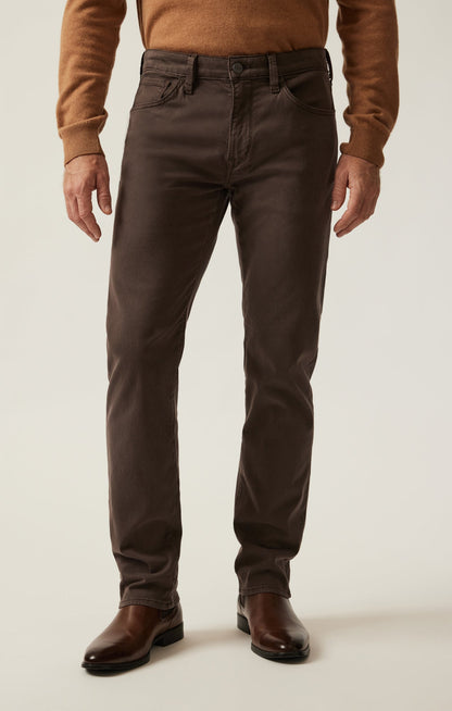 34 Heritage Courage Straight Leg Pants in Oak Twill