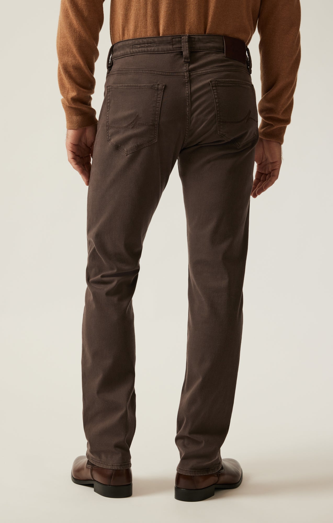 34 Heritage Courage Straight Leg Pants in Oak Twill