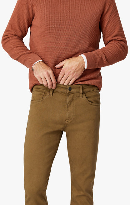 34 Heritage Courage Straight Leg Jeans In Tobacco Comfort