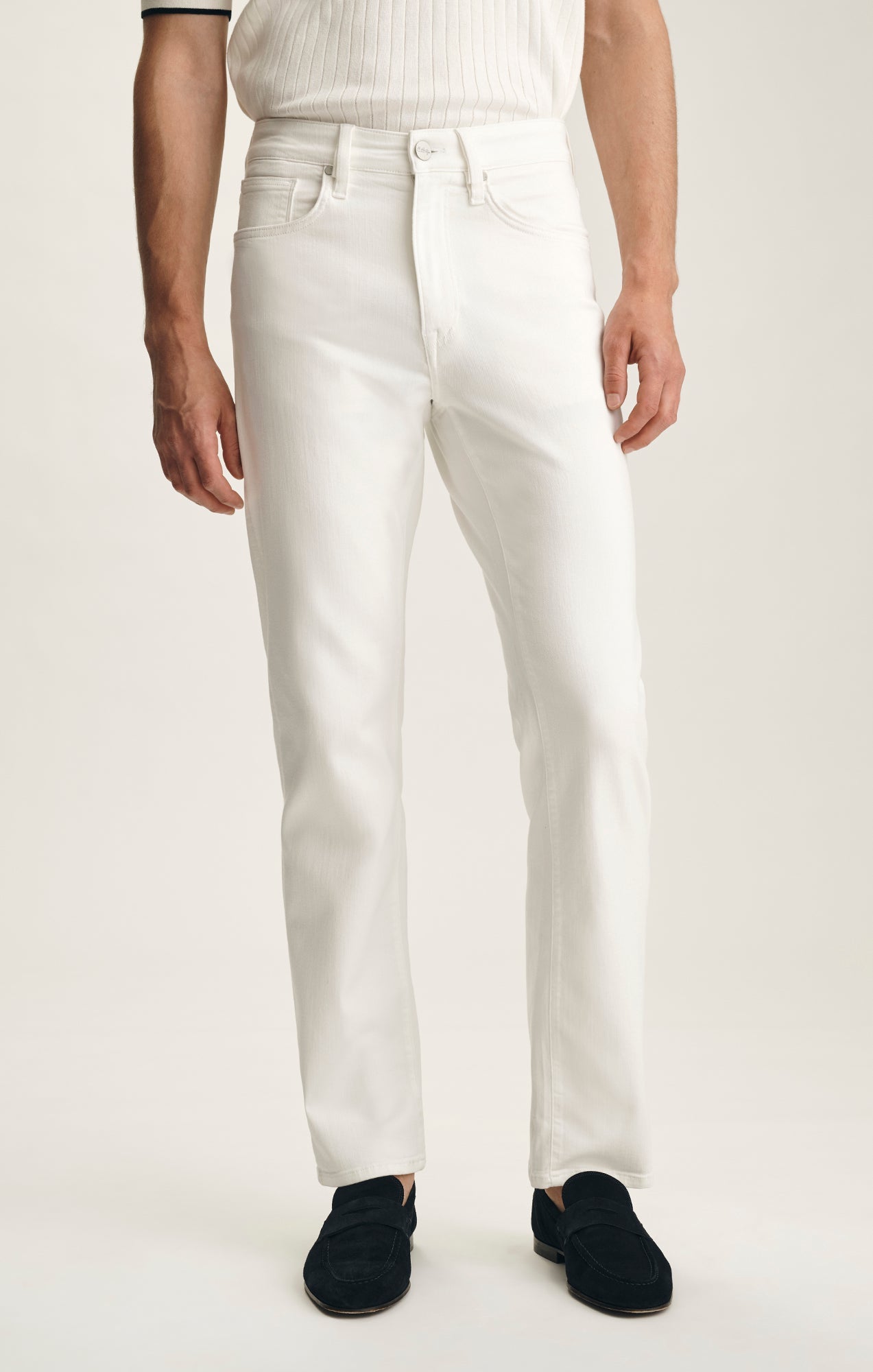 34 Heritage Charisma Relaxed Straight Jeans In White Urban