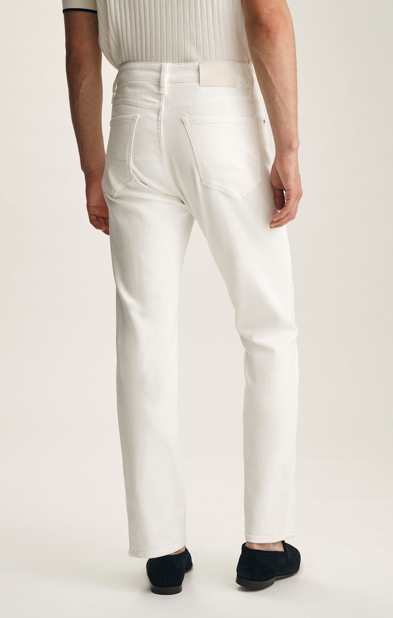 34 Heritage Charisma Relaxed Straight Jeans In White Urban