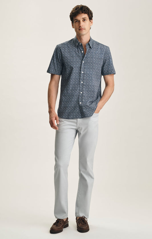 34 Heritage Charisma Relaxed Straight Pants In Mist Coolmax