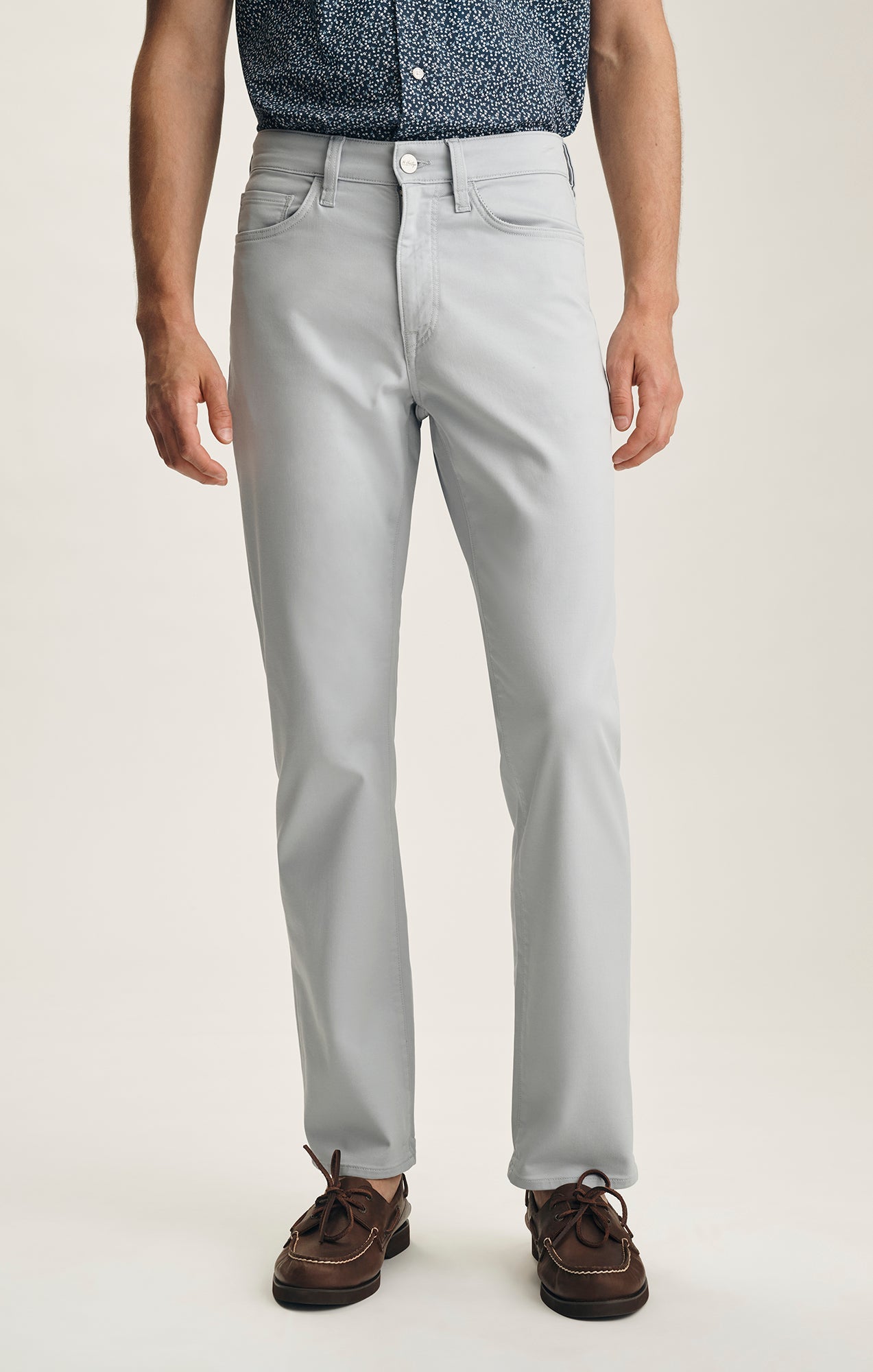 34 Heritage Charisma Relaxed Straight Pants In Mist Coolmax