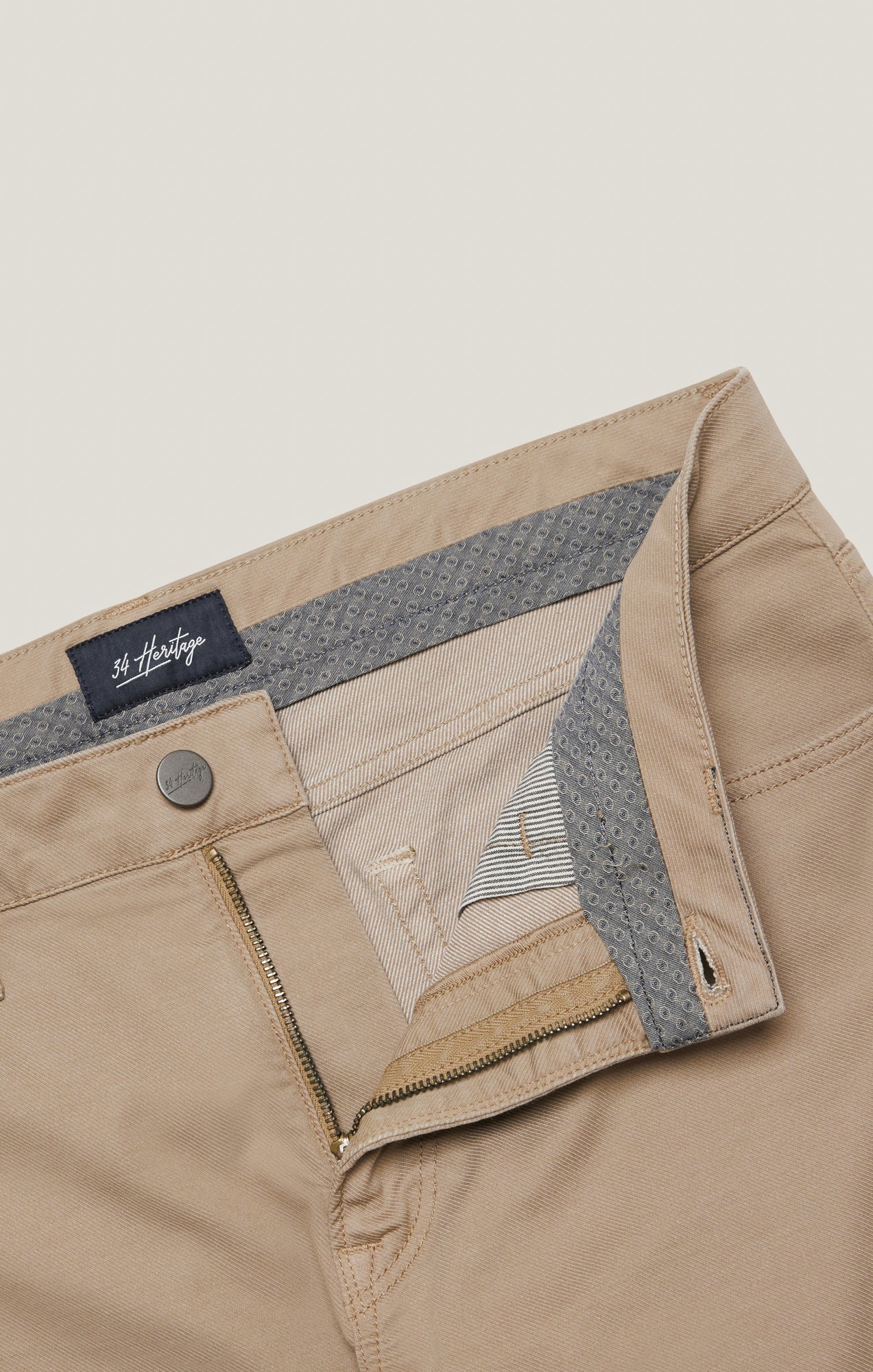 34 Heritage Courage Straight Leg Pants in Sand Coolmax