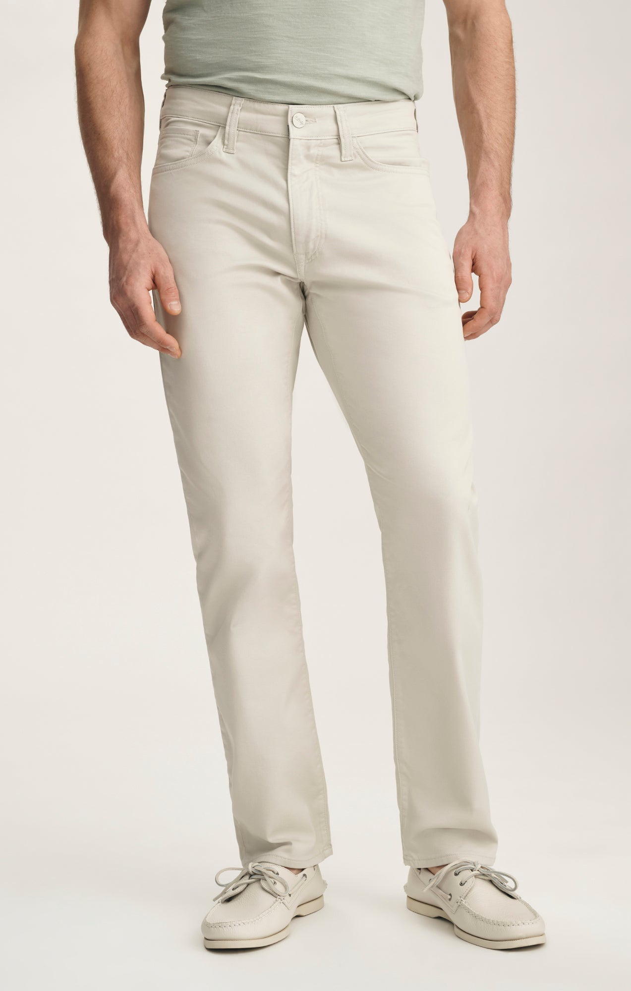 34 Heritage Courage Straight Leg Pants In Bone Coolmax