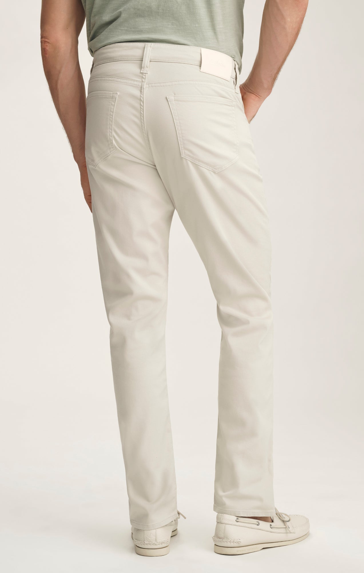 34 Heritage Courage Straight Leg Pants In Bone Coolmax