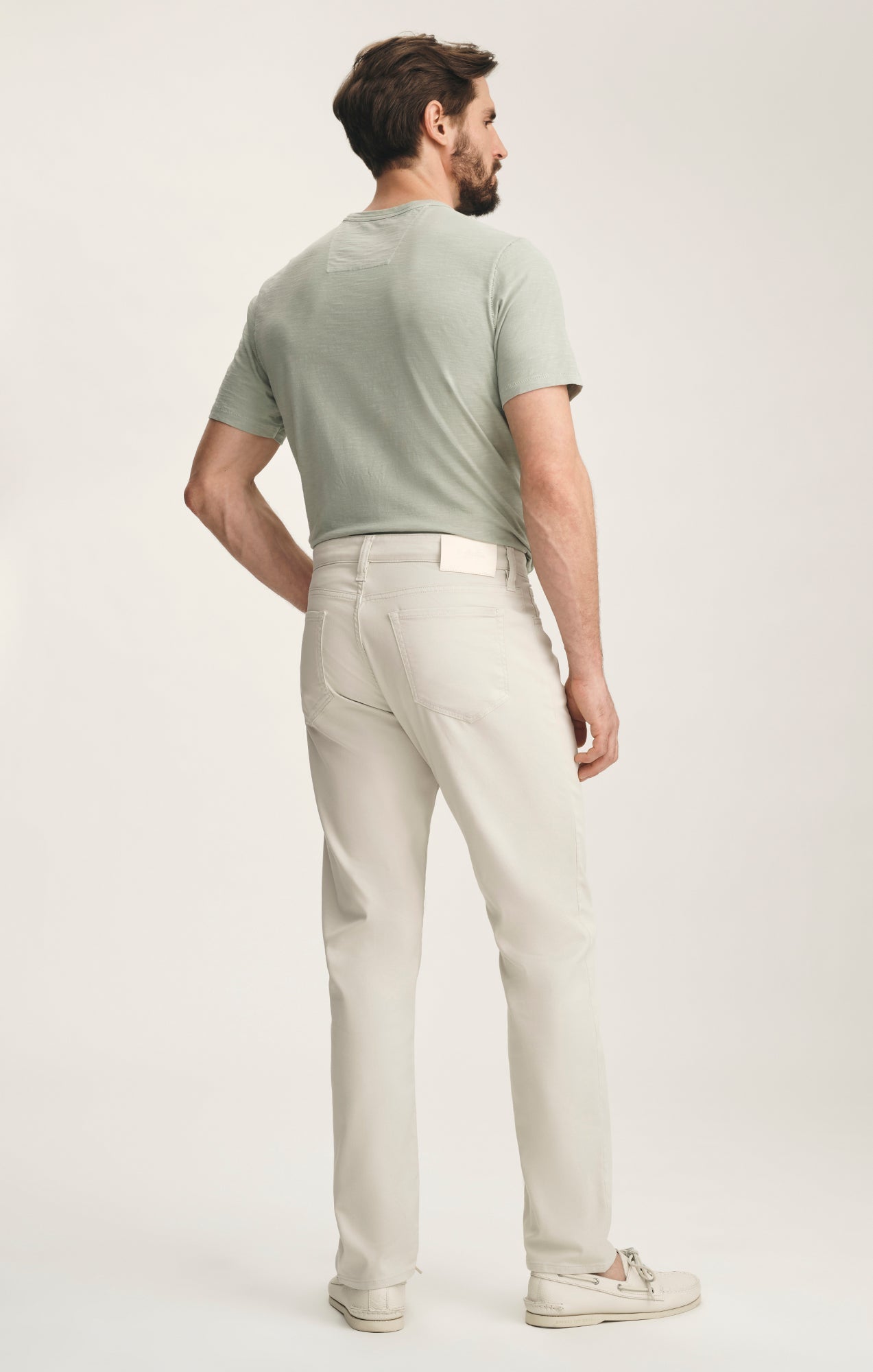 34 Heritage Courage Straight Leg Pants In Bone Coolmax