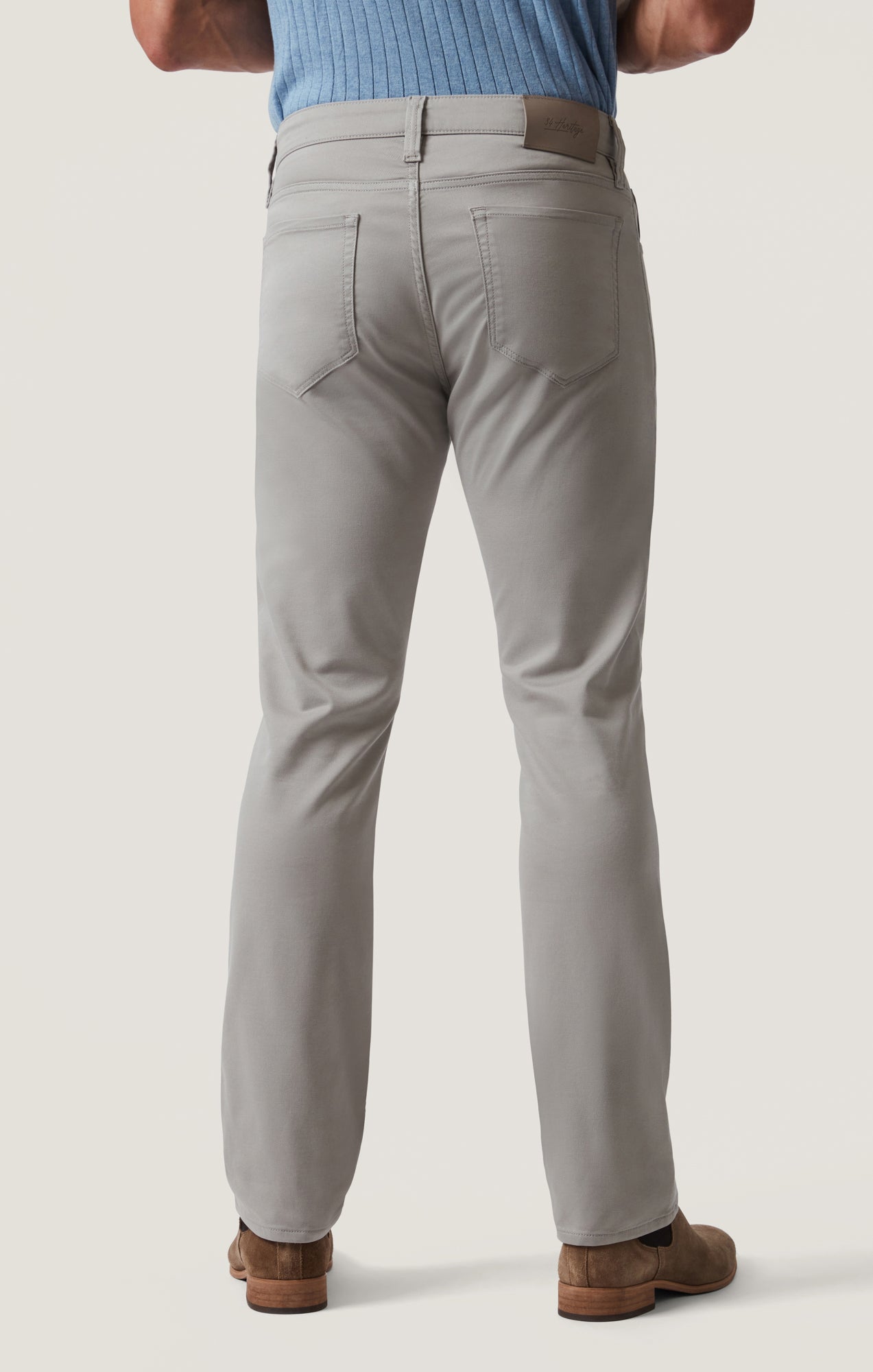 34 Heritage Courage Straight Leg Pants in Platinum Coolmax