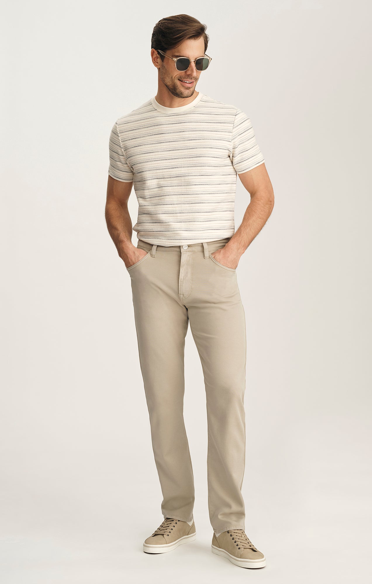 34 Heritage Courage Straight Leg Pants In Cashmere Cloud Luxe