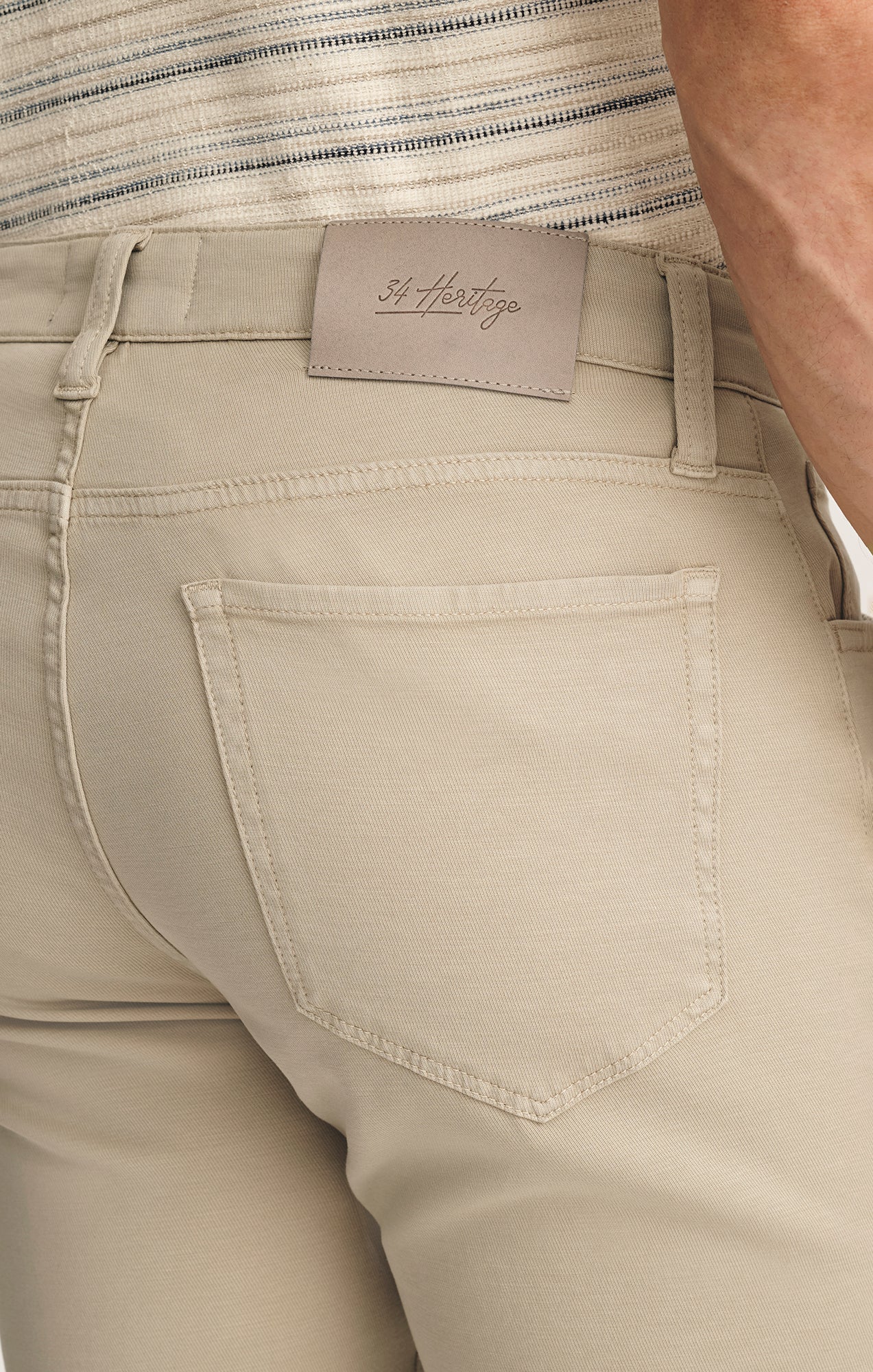 34 Heritage Courage Straight Leg Pants In Cashmere Cloud Luxe