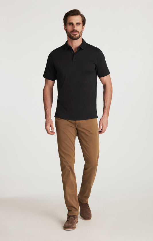 34 Heritage Courage Mid Rise Straight Leg in Tobacco Twill