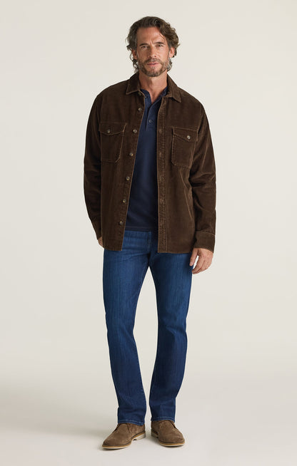 34 Heritage Camino Relaxed Straight Jeans in Dark Brushed Urban
