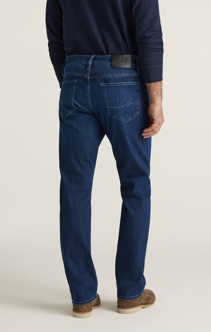 34 Heritage Camino Relaxed Straight Jeans in Dark Brushed Urban