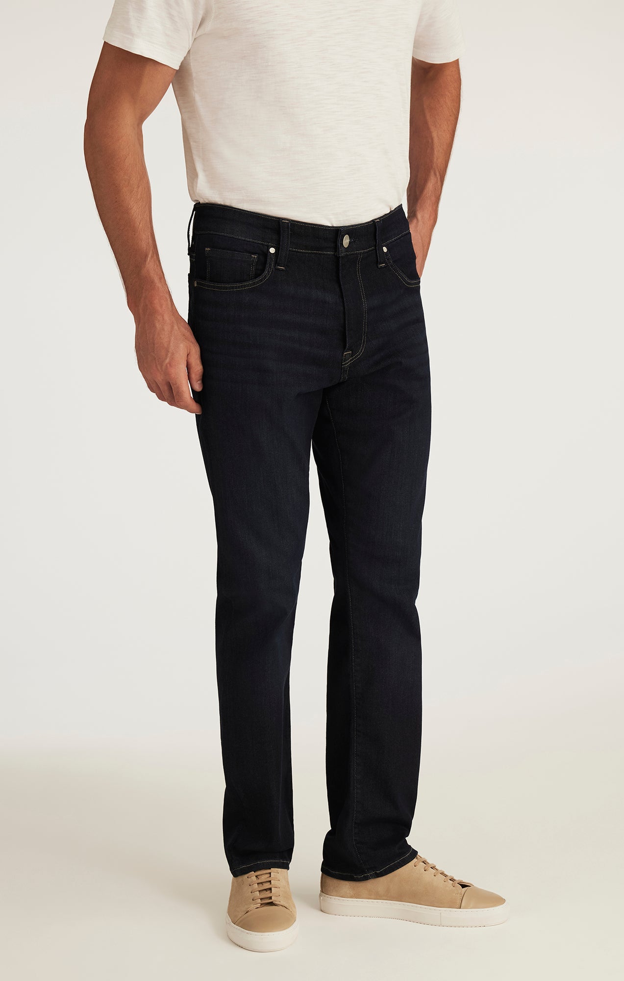 34 Heritage Camino Relaxed Straight Jeans in Deep Urban