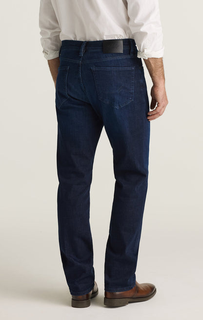34 Heritage Charisma Relaxed Straight Jeans in Ink Organic Ultra