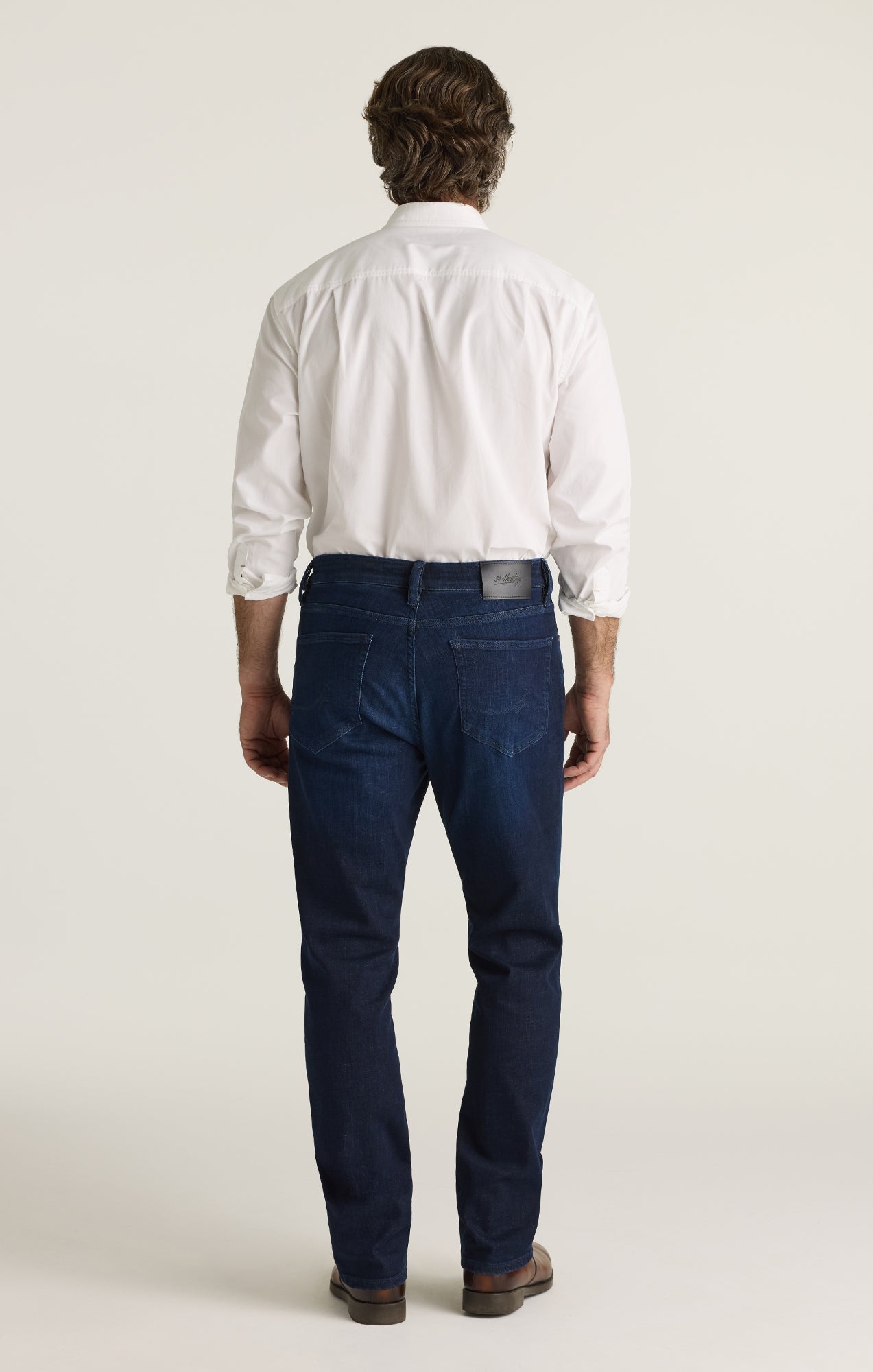 34 Heritage Charisma Relaxed Straight Jeans in Ink Organic Ultra