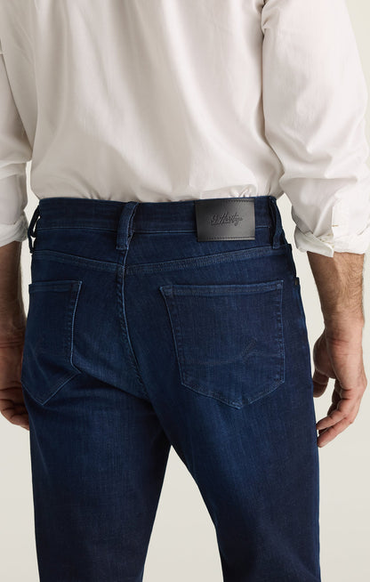 34 Heritage Charisma Relaxed Straight Jeans in Ink Organic Ultra