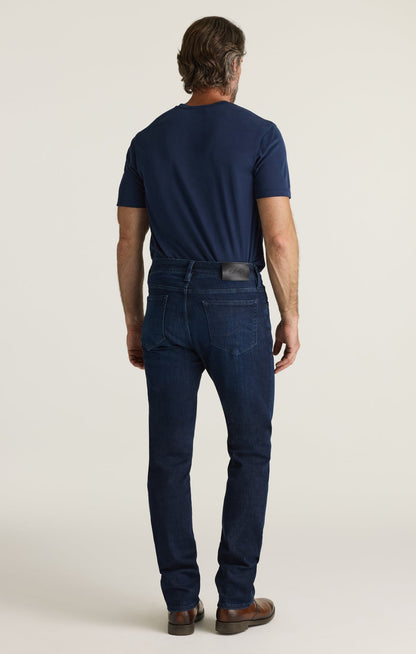34 Heritage Courage Straight Leg Jeans in Ink Organic Ultra