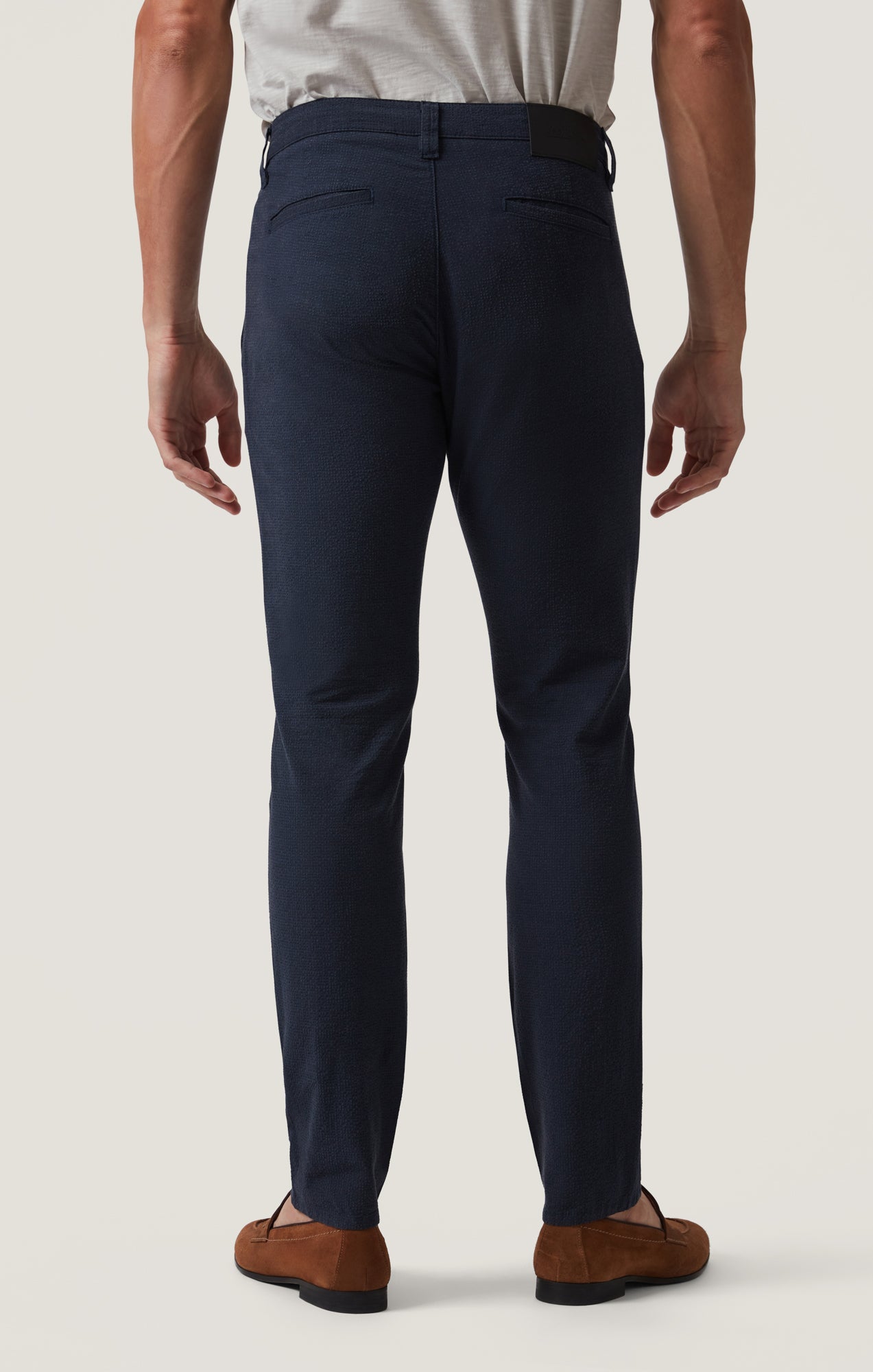 34 Heritage 34 Herigage Men's Verona Slim Chinos in Night Seersucker Kona
