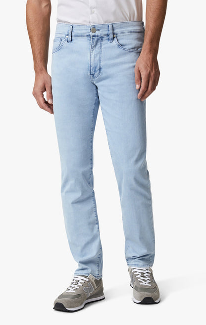 34 Heritage Courage Straight Leg Jeans In Bleached Kona