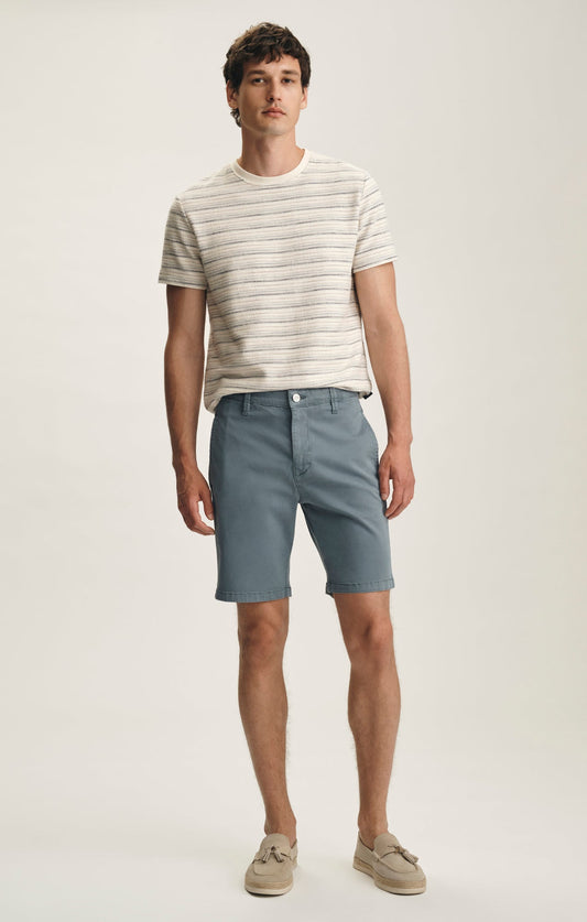 34 Heritage Nevada Classic Shorts In Flint Stone Twill