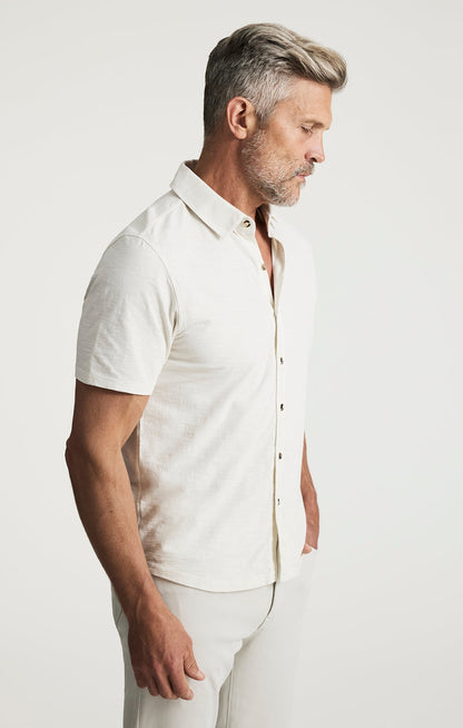 34 Heritage Jersey Shirt In Antique White