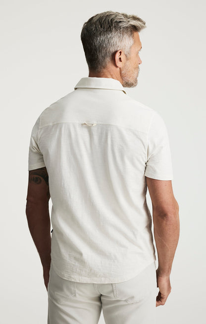 34 Heritage Jersey Shirt In Antique White