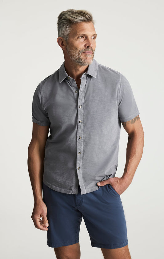 34 Heritage Jersey Shirt In Chiseled Stone