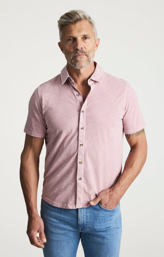 34 Heritage Jersey Shirt In Woodrose