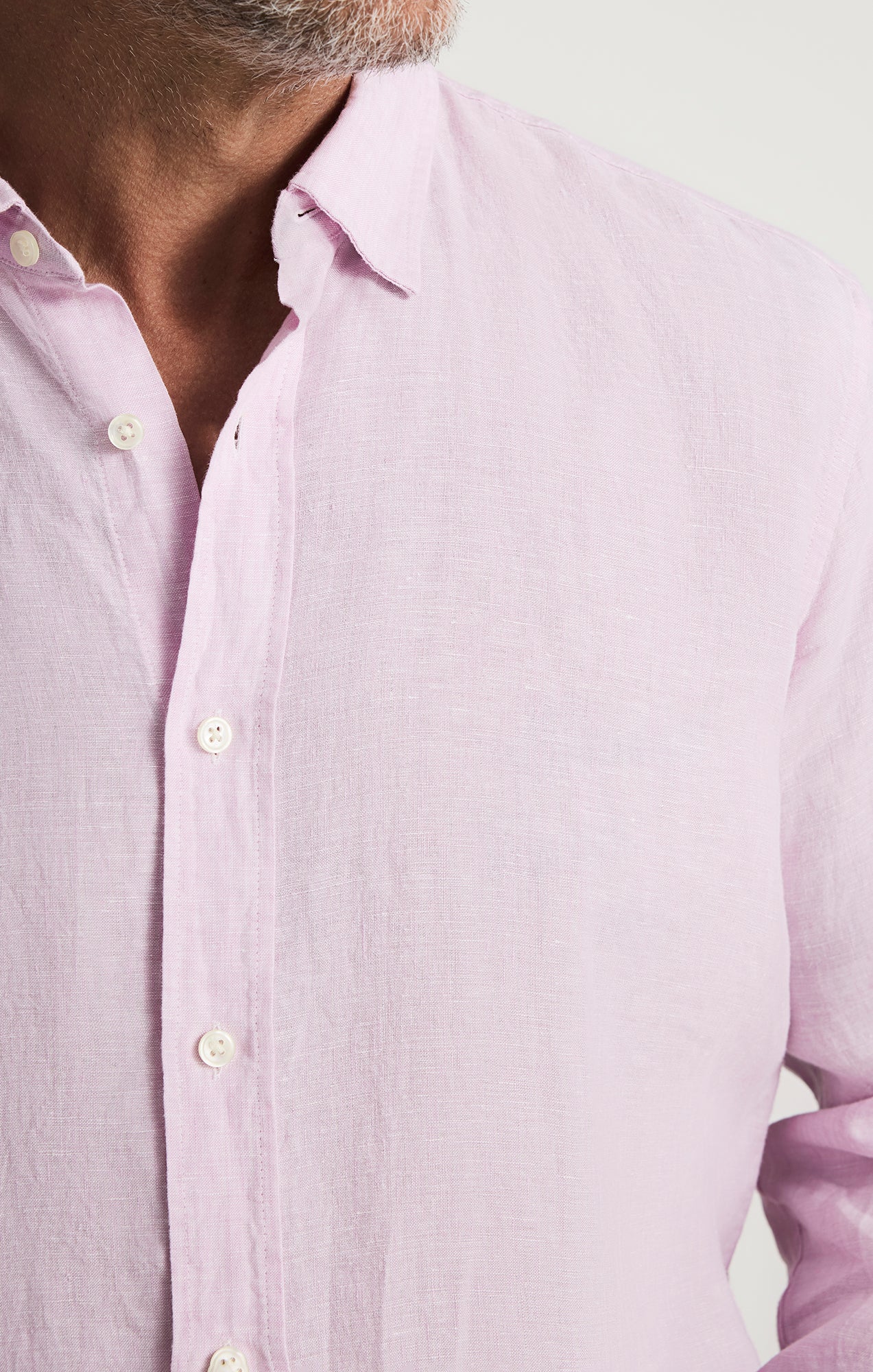34 Heritage Linen Shirt In Lilac