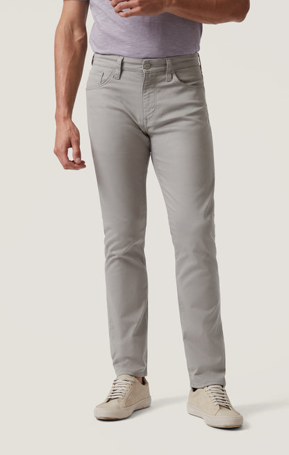 34 Heritage Relaxed Straight Pants in Platinum Coomax