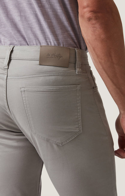 34 Heritage Relaxed Straight Pants in Platinum Coomax
