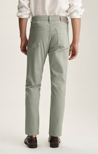 34 Heritage Charisma Relaxed Straight Pants In Sage Coolmax