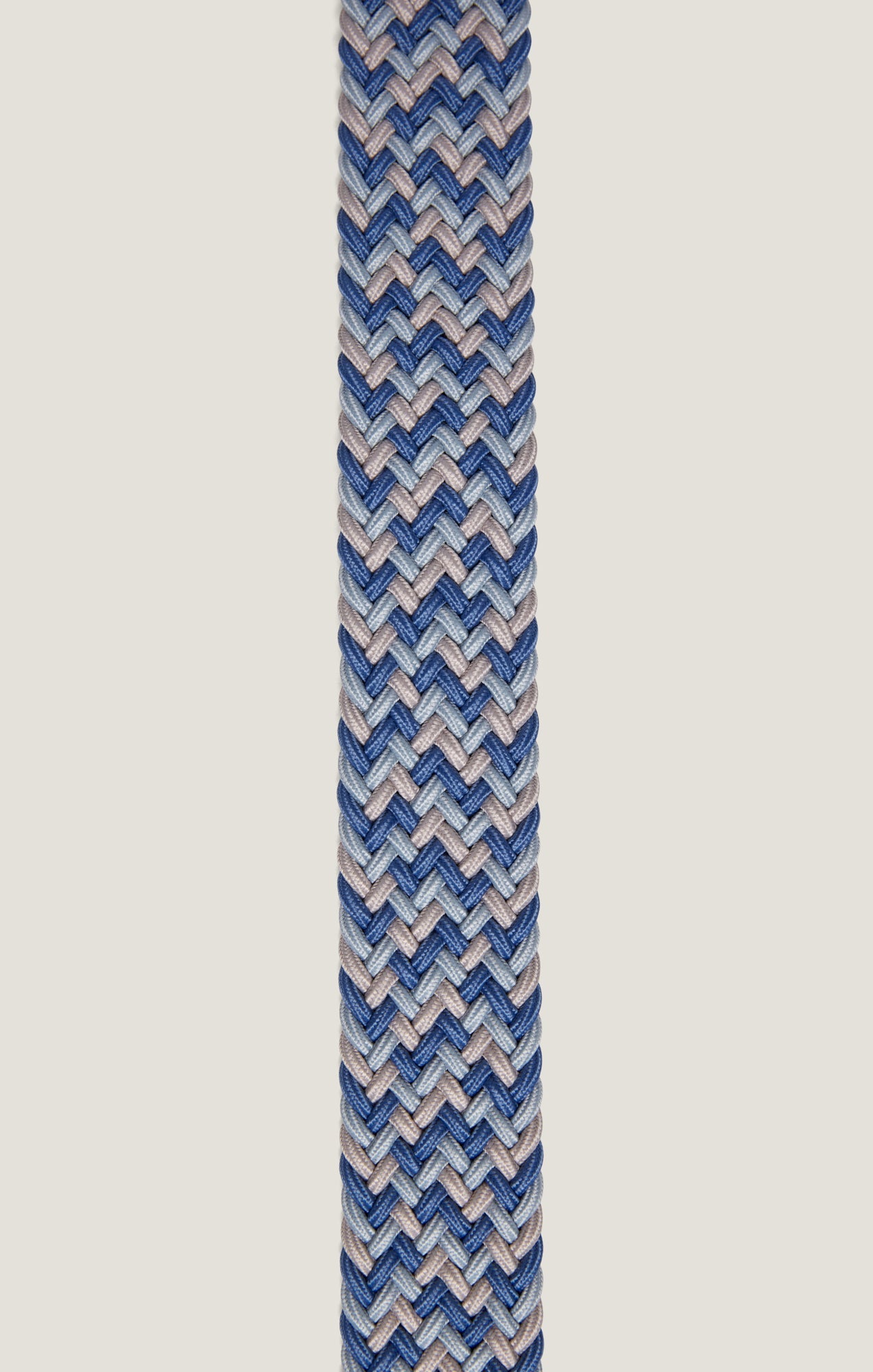 34 Heritage Woven Elastic Belt In Multi Blue