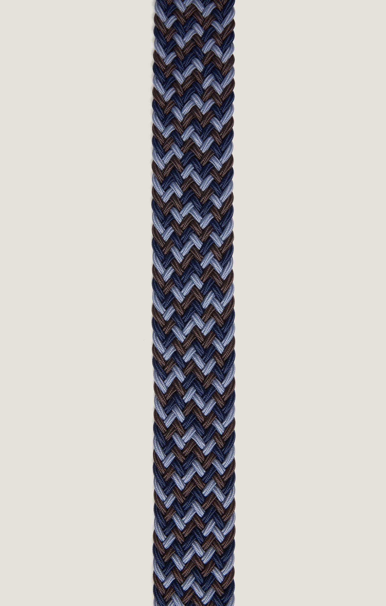 34 Heritage Woven Elastic Belt in Multi Navy