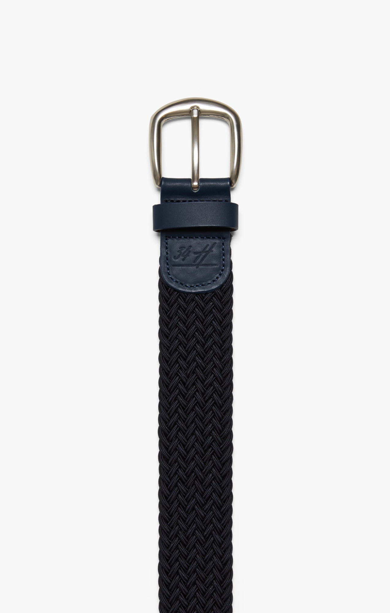 34 Heritage Elastic Belt In Navy Blue