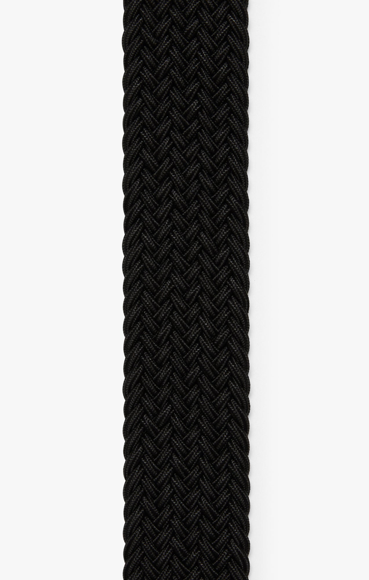 34 Heritage Woven Elastic Belt In Black