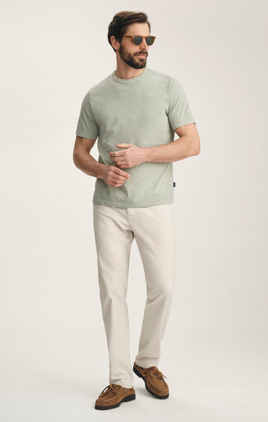 34 Heritage Charisma Relaxed Straight Pants In Oat Honeycomb