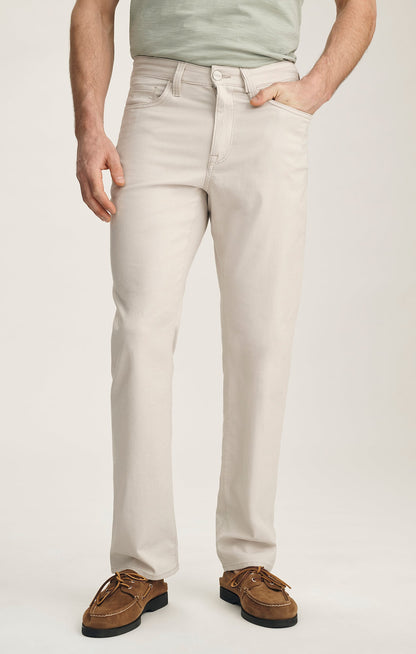 34 Heritage Charisma Relaxed Straight Pants In Oat Honeycomb