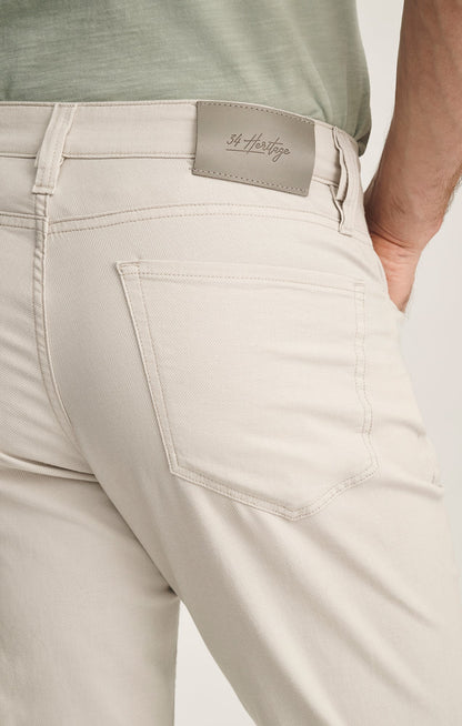 34 Heritage Charisma Relaxed Straight Pants In Oat Honeycomb