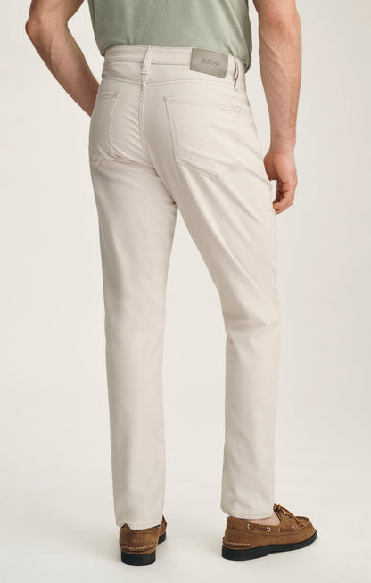 34 Heritage Charisma Relaxed Straight Pants In Oat Honeycomb