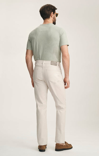 34 Heritage Charisma Relaxed Straight Pants In Oat Honeycomb