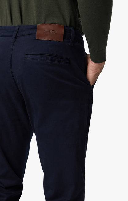 34 Heritage Charisma Relaxed Straight Chino In Navy Twill