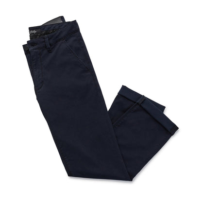 34 Heritage Charisma Relaxed Straight Chino In Navy Twill